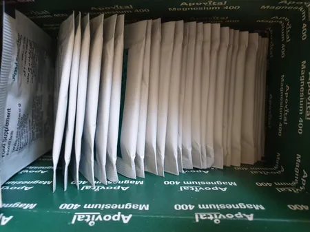 ساشه منیزیم 400 آپوویتال بسته 30 عددی