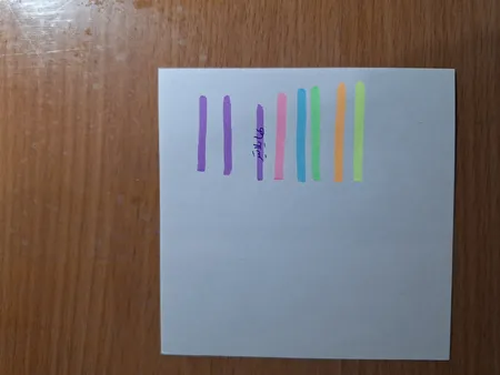 ماژیک علامت گذار مدل پاستلی طرح هویج بسته 6 عددی