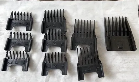 شانه ماشین اصلاح موزر مدل M1400 مجموعه 9 عددی