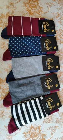 جوراب زنانه مدل پاوین پنج بسته 5 عددی