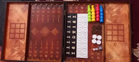 بازی فکری شطرنج و منچ مدل فروردین بسته 9 عددی