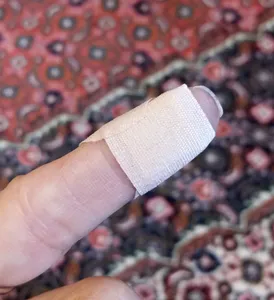 تجریه خرید چسب زخم پارچه ای پنبه ریز مدل plaster مجموعه 4 عددی