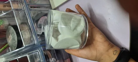 استند گوش پاک کن و پنبه آرایشی ویژن مدل پریتی کد MM01