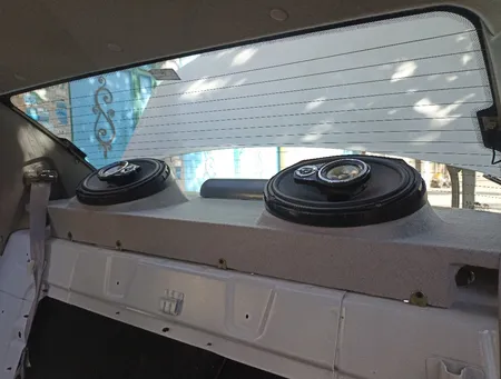 طاقچه عقب خودرو طرح برجسته مدل S001 مناسب برای ساینا