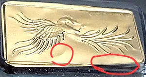 تجریه خرید شمش طلا 24 عیار ایران‌شمش مدل سیمرغ کد T-0.1