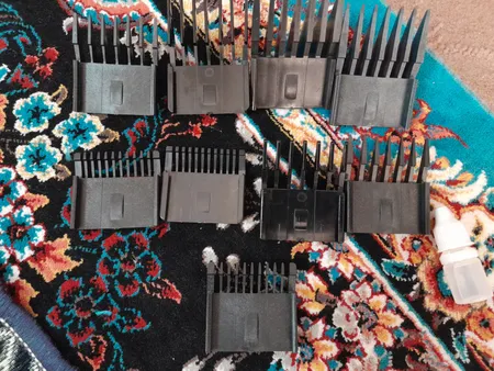 شانه ماشین اصلاح موزر مدل M1400 مجموعه 9 عددی