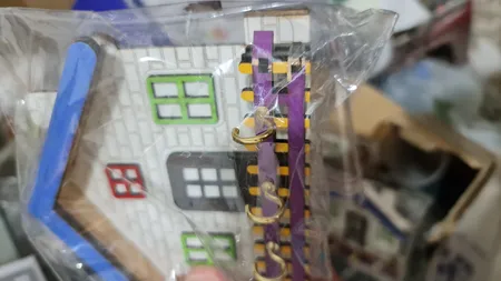 جاکلیدی پتیکو مدل کلبه رنگی