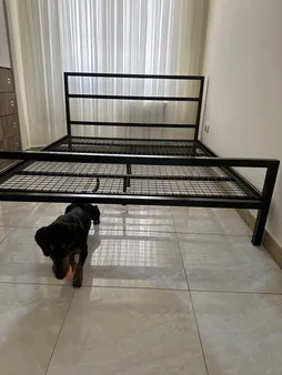 تختخواب دو نفره فلزی قائم کد TF01 سایز 160x200 سانتی متر