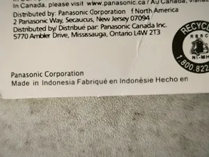 تجریه خرید باتری نیم قلمی تلفن بی سیم پاناسونیک مدل HHR830 بسته دو عددی