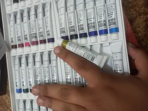 تجریه خرید آبرنگ 48 رنگ شین هان مدل حرفه ای تیوپی کد sh208s