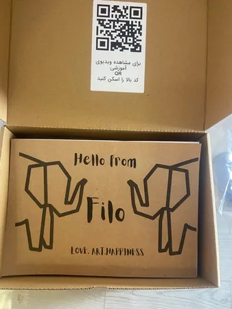 بسته کار با رزین اپوکسی فیلو باکس مدل Key Holder مجموعه 16 عددی