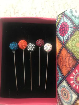 سوزن روسری زنانه کد 23 مجموعه 6 عددی