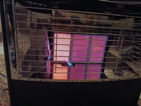 بخاری گازی آبسال مدل هوشمند کد 405