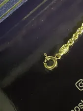 تجریه خرید دستبند طلا 18 عیار زنانه گالری رحمانی مدل طنابی 03