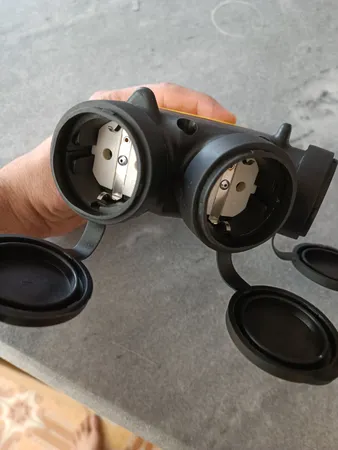 سه راهی صنعتی برق پارسا مدل ip44