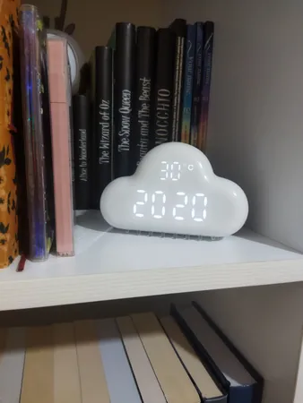 ساعت رومیزی مدل ابری