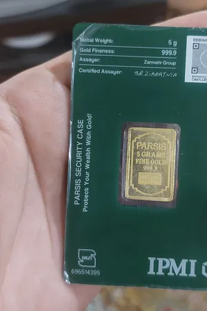 شمش طلا 24 عیار پارسیس مدل prs-5