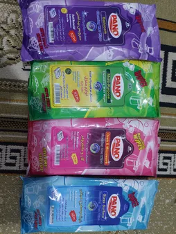 دستمال نظافت پانو مخصوص سرویس بهداشتی  کد 02 بسته 36 عددی