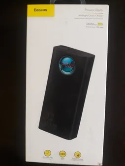 پاوربانک باسئوس مدل PPLG-A01 ظرفیت 30000 میلی آمپر ساعت