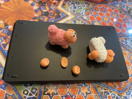 مجسمه مدل بره ناقلا بسته 4 عددی