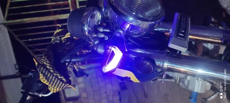 چراغ راهنما موتور سیکلت مدل LED-500 بسته 2 عددی