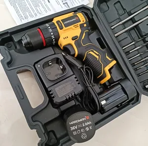 تجریه خرید مجموعه 26 عددی دریل چکشی براشلس صنعتی هاردمن کد100221