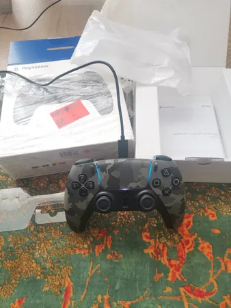 دسته بازی پلی استیشن 5 سونی مدل Grey Camouflage