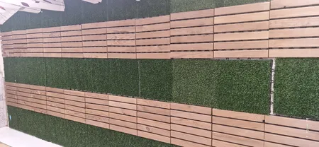 کفپوش مدل تایل چمن مصنوعی نسترن سایز 30x30 سانتی متر بسته 11 عددی