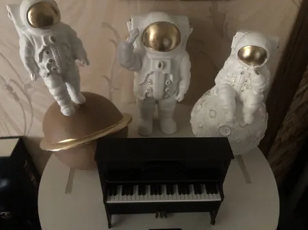 مجسمه مدل فضانورد مجموعه ۴ عددی