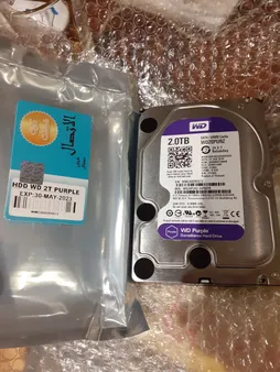هارددیسک اینترنال وسترن دیجیتال مدل Purple WD20PURZ ظرفیت 2 ترابایت