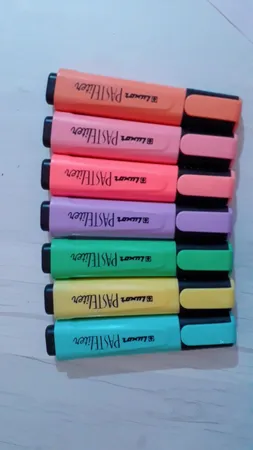 ماژیک علامت گذار لاکسر مدل پاستل سریز بسته 7 عددی