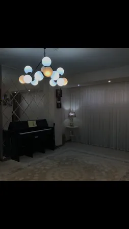 لوستر مدل مدرن طرح مولکولی کد 001