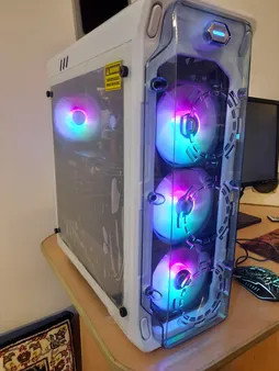 کیس کامپیوتر گیم مکس مدل Starlight FRGB White