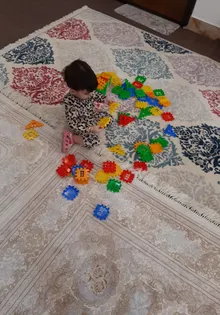 بازی ساختنی بلوک های خانه سازی 72 تکه