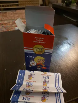 چسب زخم کی ام کد 1873171 بسته 50 عددی