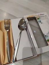 تجریه خرید ست قاشق و چنگال 12 پارچه کد 03