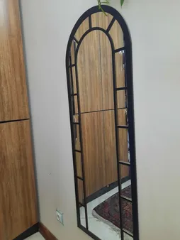 آینه الف مدل   قدی طرح تاج کد 002