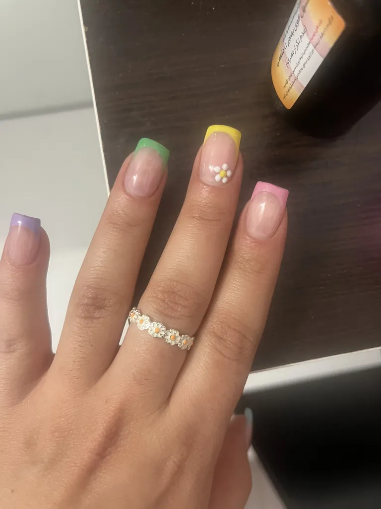 انگشتر زنانه برانت طرح گل بابونه