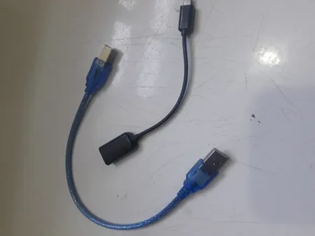 کابل USB پرینتر مدل A طول 0.3 متر