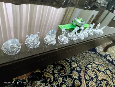 ساعت اسباب بازی طرح بن تن کد 1020 مجموعه 11 عددی