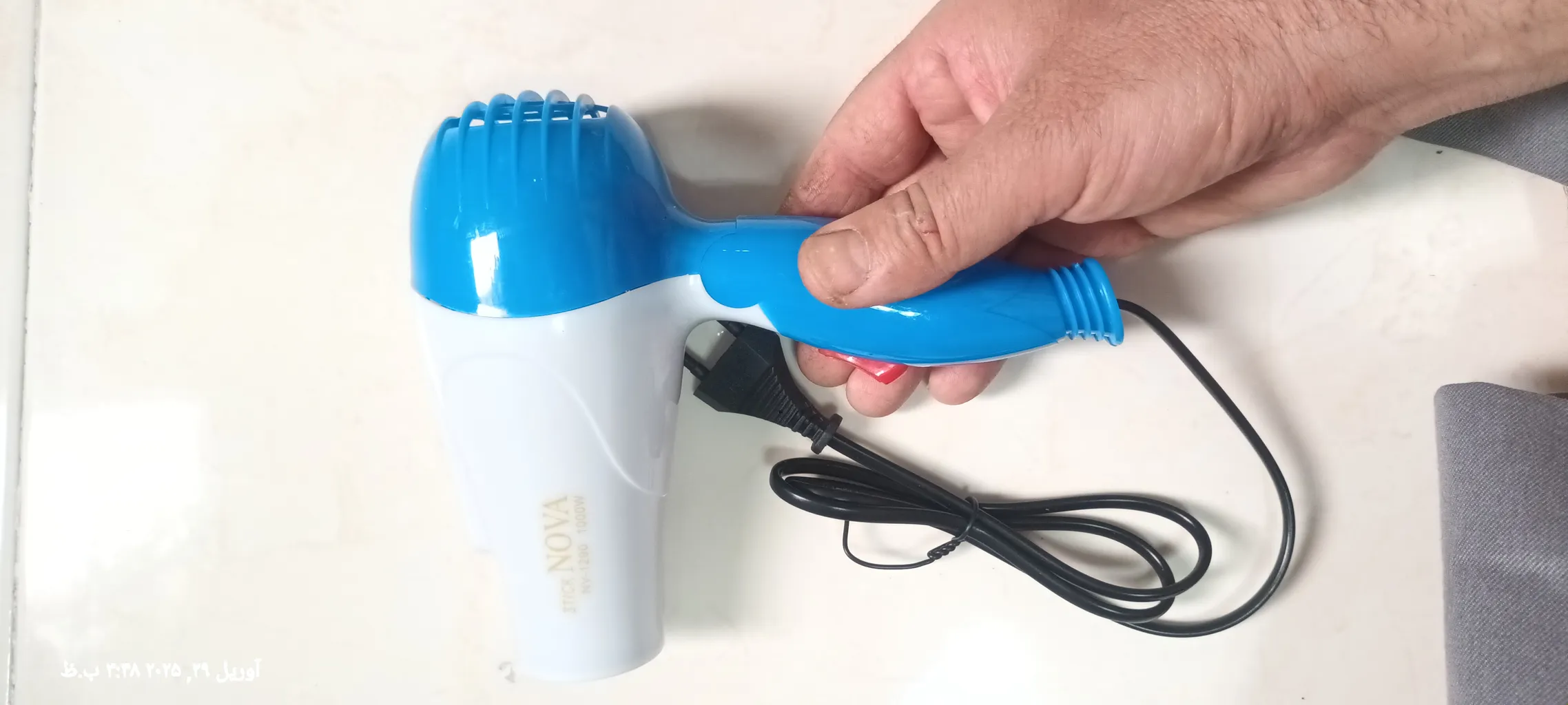 سشوار مسافرتی نوا مدل nv-1290