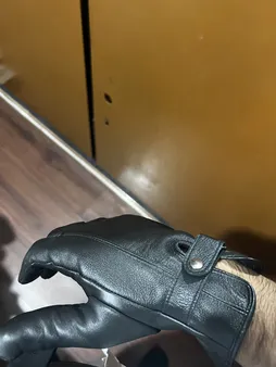 دستکش مردانه پاتن چرم آفتاب مدل DM 99