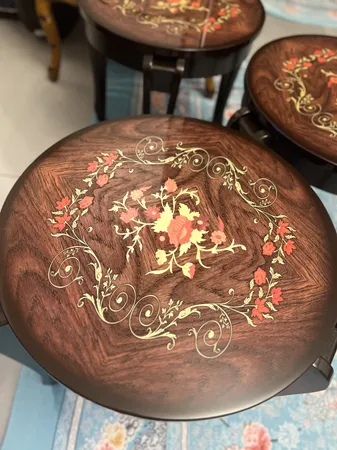 میز عسلی مدل AA01 مجموعه سه عددی