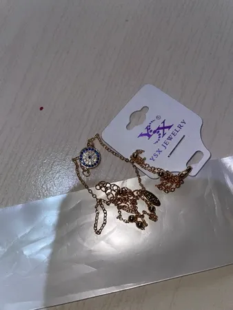 پابند زنانه وای اس ایکس مدل چشم نظر کد A3237