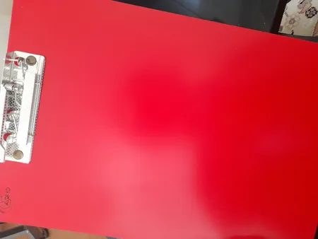 تخته شاسی چوبی شاپرک مدل کلاسیک رنگی سایز A4