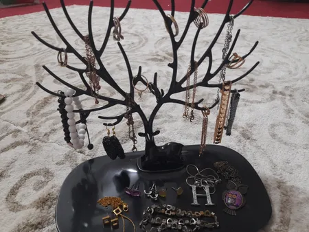 استند جواهرات طرح شاخ گوزن کد PS-03