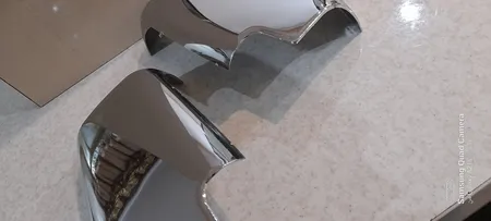 فلاپ آینه بغل خودرو طرح کروم مناسب برای پراید بسته 2 عددی