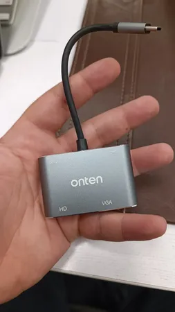 مبدل USB-C به USB-C/HDMI/VGA/USB اونتن مدل OTN-95112