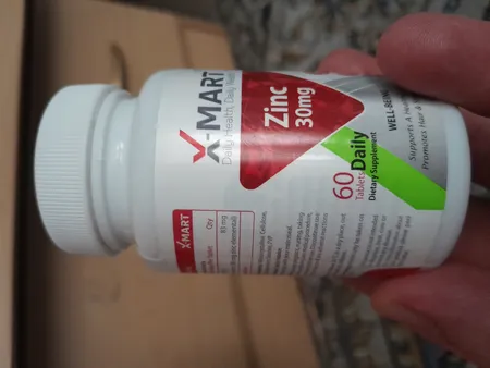 قرص زینک ایکس مارت - 30 میلی گرم بسته 60 عددی