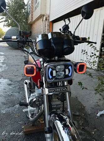 چراغ راهنما موتور سیکلت مدل نئونی فانتزی R4 مجموعه 4 عددی